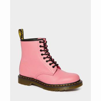 Dr Martens Férfi 1460 Smooth Bőr Lace Up Bakancs Rózsaszín